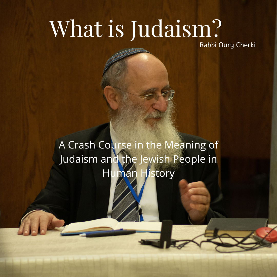 What is Judaism? A Crash Course in the Meaning of Judaism and the Jewish People in Human History by Rabbi Oury Cherki