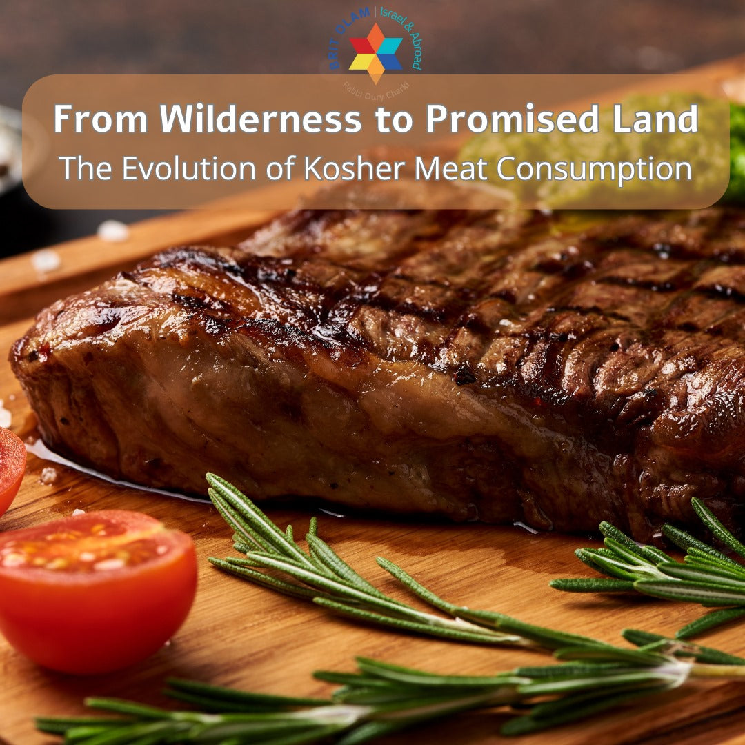 From Wilderness to Promised Land<br>The Evolution of Kosher Meat Consumption<br> [Aharei Mot]