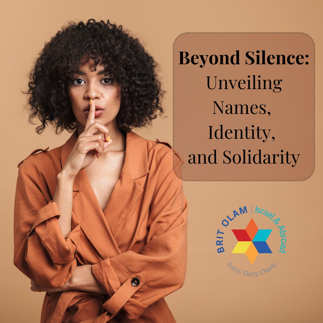 Beyond Silence: Unveiling Names, Identity, and Solidarity<br>in the Exodus Narrative [שמות]